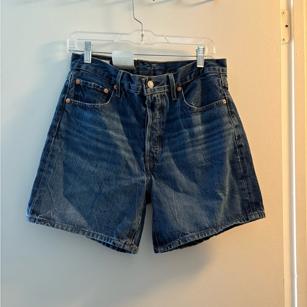 Levi's Blue Jean Shorts Classic Style